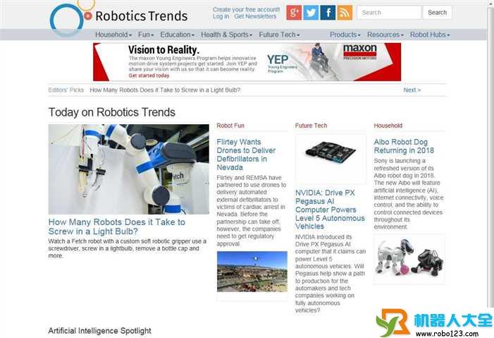 Robotics Trends