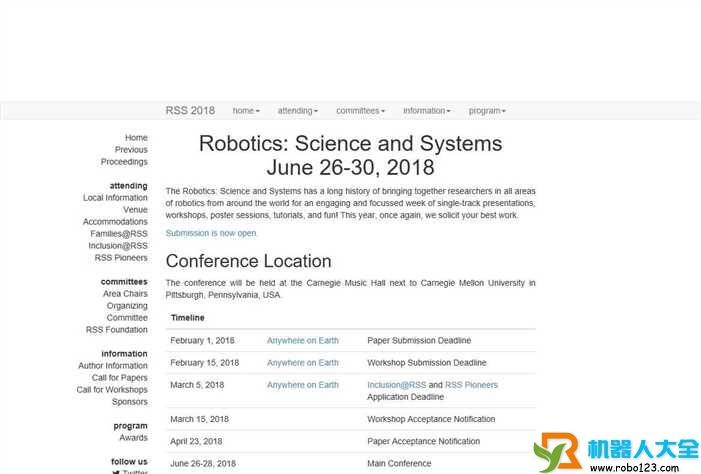 RoboticsConference