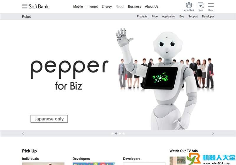 SoftBank,软银机器人公司
