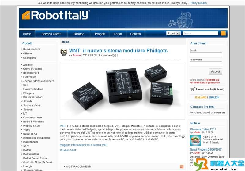 Robot Italy,