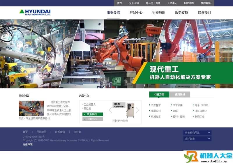 现代机器人,现代重工（中国）投资有限公司