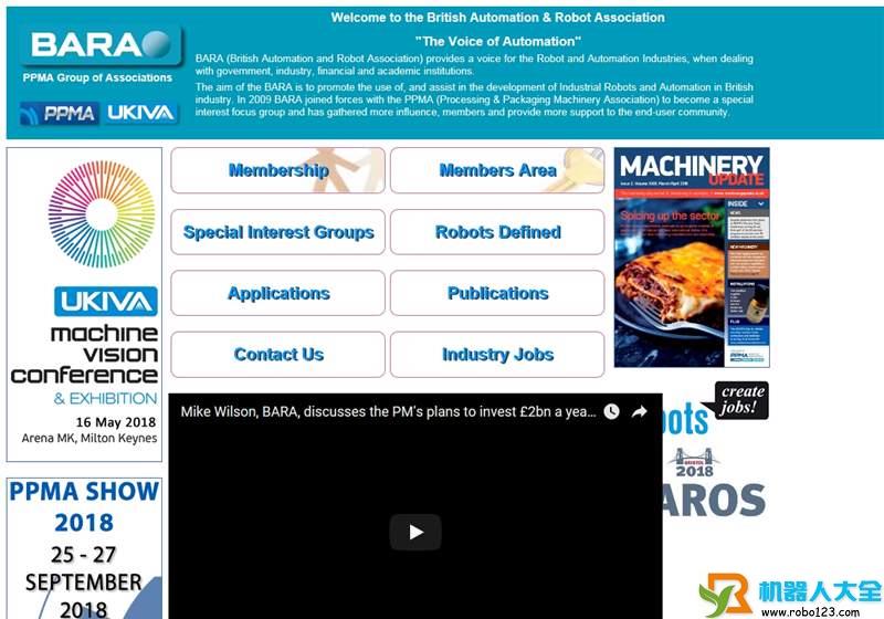 英国机器人协会,