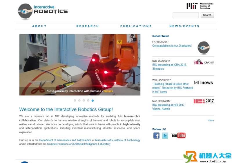 Interactive Robotics Group,